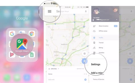 How to delete your search history and prior destinations in Google Maps.